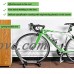 Reliancer Sports Foldable Alloy Bicycle Storage Stand Bike Floor Parking Rack Wheel Holder Fit 20"-29" Bikes Indoor Home Garage Using Silver - B073TZLNBM